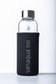 Sanaqua 500 - Glass Water Bottle - The Well Frequency